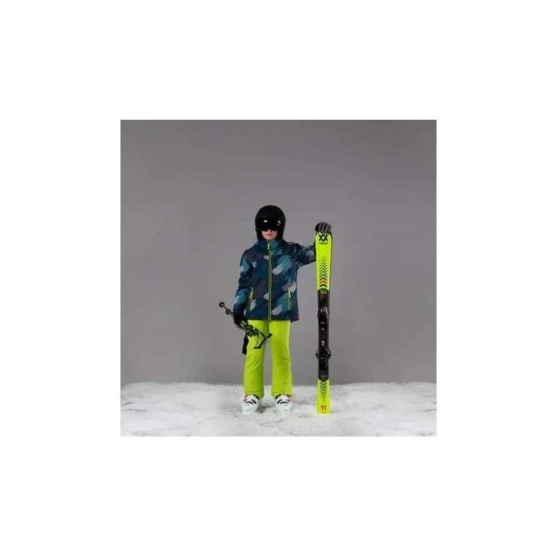 CMP Giacca Da Neve C/Cappuccio Snaps Hood, Junior - 07ZM (Deep Lake/Titanio) 6 CMP Giacca Da Neve C/Cappuccio Snaps Hood, Junior - 07ZM (Deep Lake/Titanio) - immagine 5