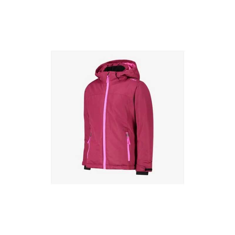 CMP Giacca Da Neve C/Cappuccio Snaps Hood, Junior - 08HM (Sangriai/Purple Fluo) 5 CMP Giacca Da Neve C/Cappuccio Snaps Hood, Junior - 08HM (Sangriai/Purple Fluo) - immagine 3