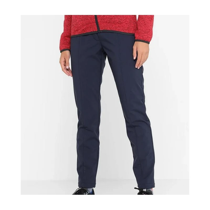 CMP Pantaloni Multifunzionali E Da Neve In Softshell C/ghetta, Donna - N950 (Black Blue) 3 CMP Pantaloni Multifunzionali E Da Neve In Softshell C/ghetta, Donna - N950 (Black Blue)