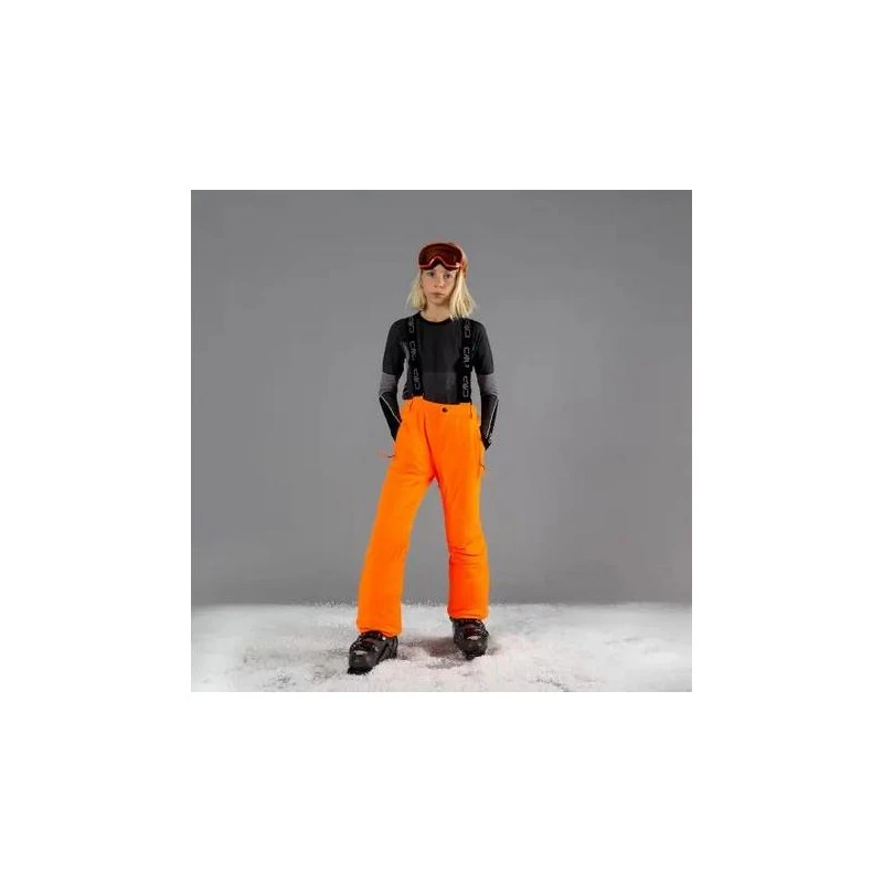 CMP Salopette Da Neve Clima Protect In Twill, Junior Unisex - C596 (Flamingo Fluo) 7 CMP Salopette Da Neve Clima Protect In Twill, Junior Unisex - C596 (Flamingo Fluo) - immagine 5