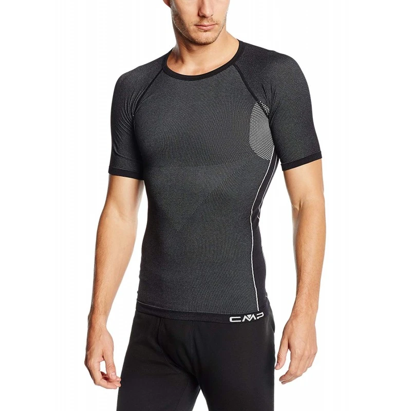 CMP Seamless Maglia Intima Termica, Uomo Colore U901 (Nero) 4 CMP Seamless Maglia Intima Termica, Uomo Colore U901 (Nero) - immagine 2