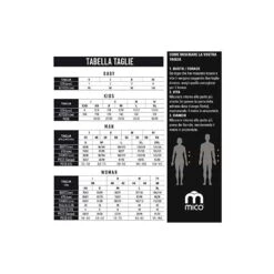 Mico Sport Calze (paio) Technical Tools, Wool, Junior - Art. CA2696-VAR9 (Grigio/Nero/Bianco) -Vendite Rossignol Mico Sport Calze paio Technical Tools Wool Junior Art CA2696 VAR9 Grigio Nero Bianco 1 2