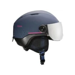 Rossignol Casco Da Sci Whoopee Visor Impacts W, Donna - (Blue/Pink) -Vendite Rossignol Rossignol Casco da sci Whoopee Visor Impacts W donna Blue Pink 1 3