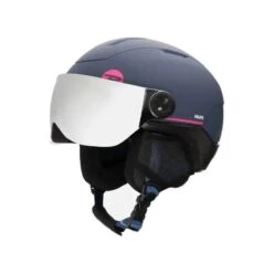 Rossignol Casco Da Sci Whoopee Visor Impacts W, Donna - (Blue/Pink) -Vendite Rossignol Rossignol Casco da sci Whoopee Visor Impacts W donna Blue Pink 1 4