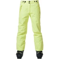 Rossignol Pantalone Da Sci SKI PANT GIRL, Ragazza - Art. RLIYP11-626 (Sunny Lime)