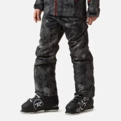 Rossignol Pantalone Da Sci Ski Print, Junior - Art. RLJYP04-973 (Camo Grey)